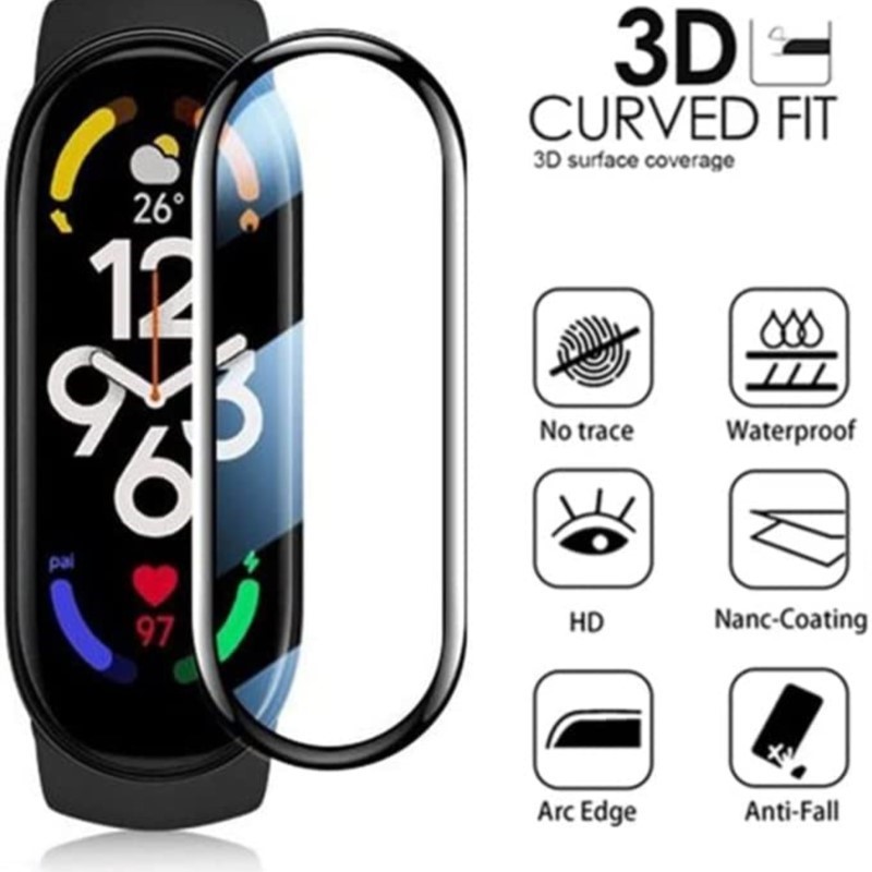 Smartwatch Screen Film - 3D Full Screen Protector For Xiaomi