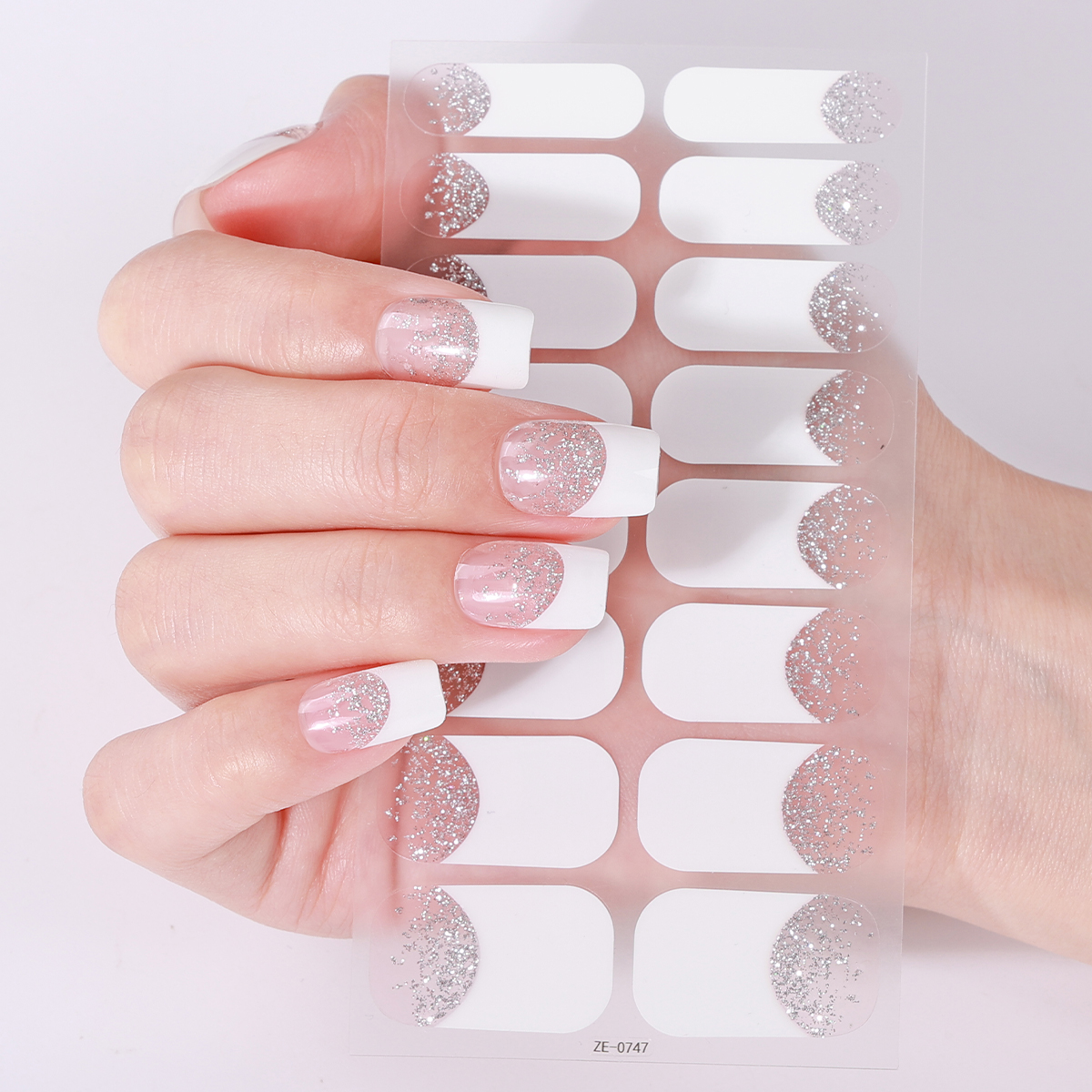 16Tips Full Cover French Nail  - Full Cover Adhesive reseña y precio