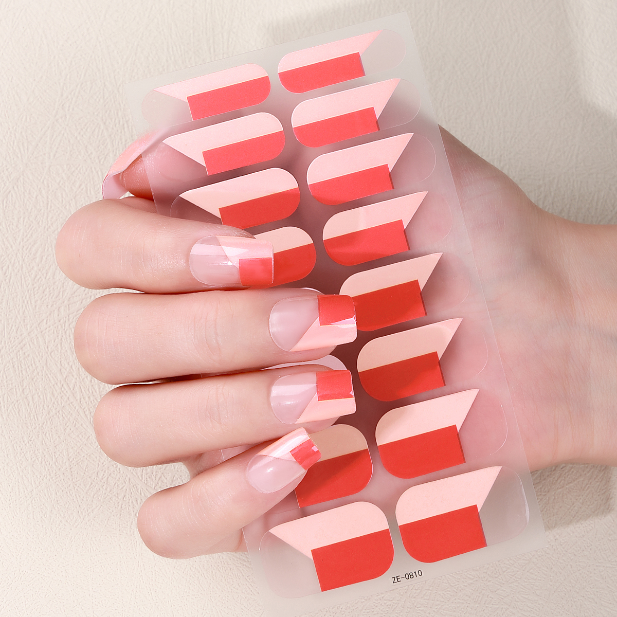 16Tips Full Cover French Nail  - Full Cover Adhesive reseña y precio