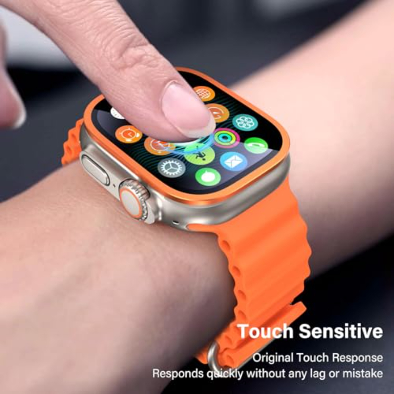 2PCS HD Metal Tempered Glass F - Smartwatch Screen Film reseña y precio