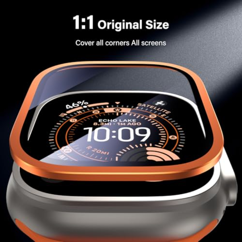 2PCS HD Metal Tempered Glass F - Smartwatch Screen Film reseña y precio