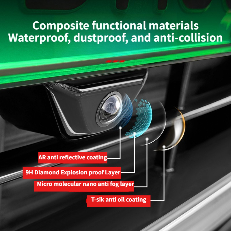 2/4PCS Car Camera Lens Protect - Camera Lens Protector reseña y precio