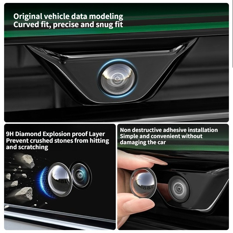 2/4PCS Car Camera Lens Protect - Camera Lens Protector reseña y precio