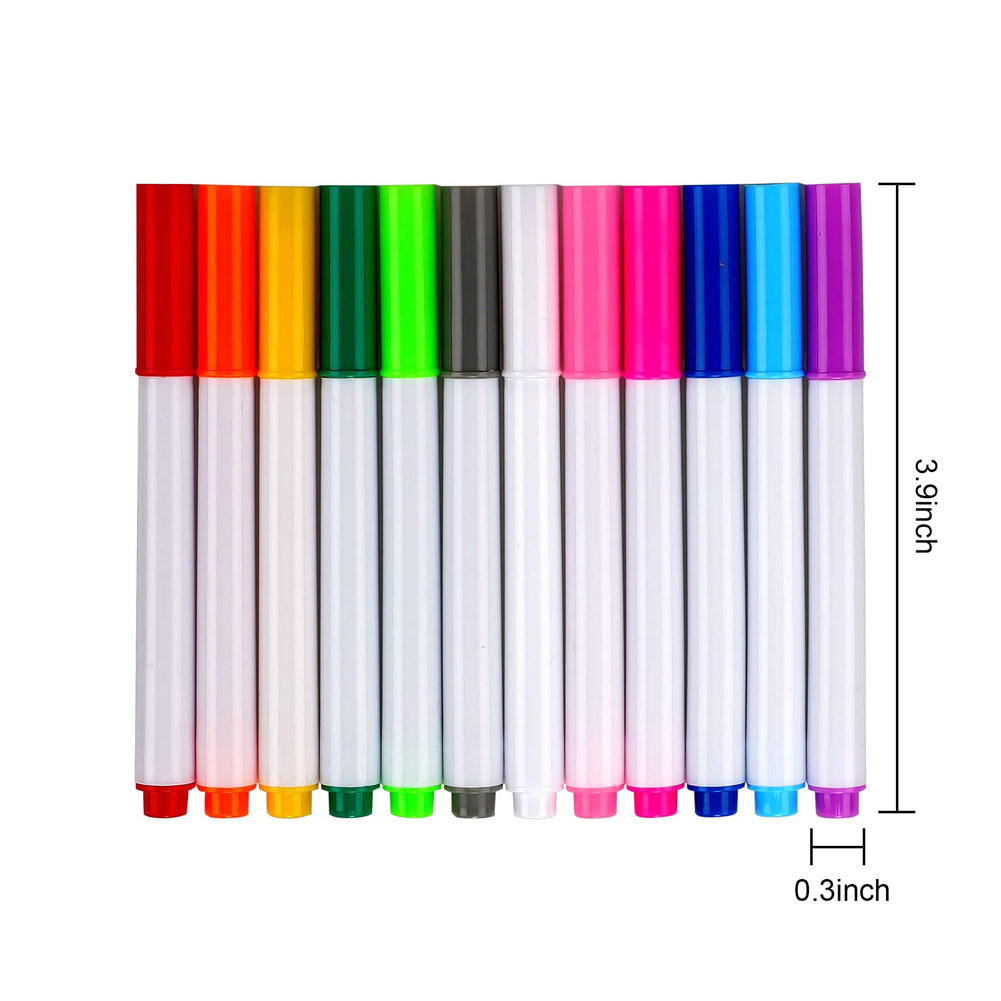 12 Colors Liquid Chalk Pens Fo - Dust Removal Sticker reseña y precio
