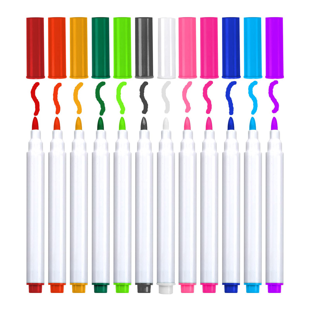 12 Colors Liquid Chalk Pens Fo - Dust Removal Sticker reseña y precio
