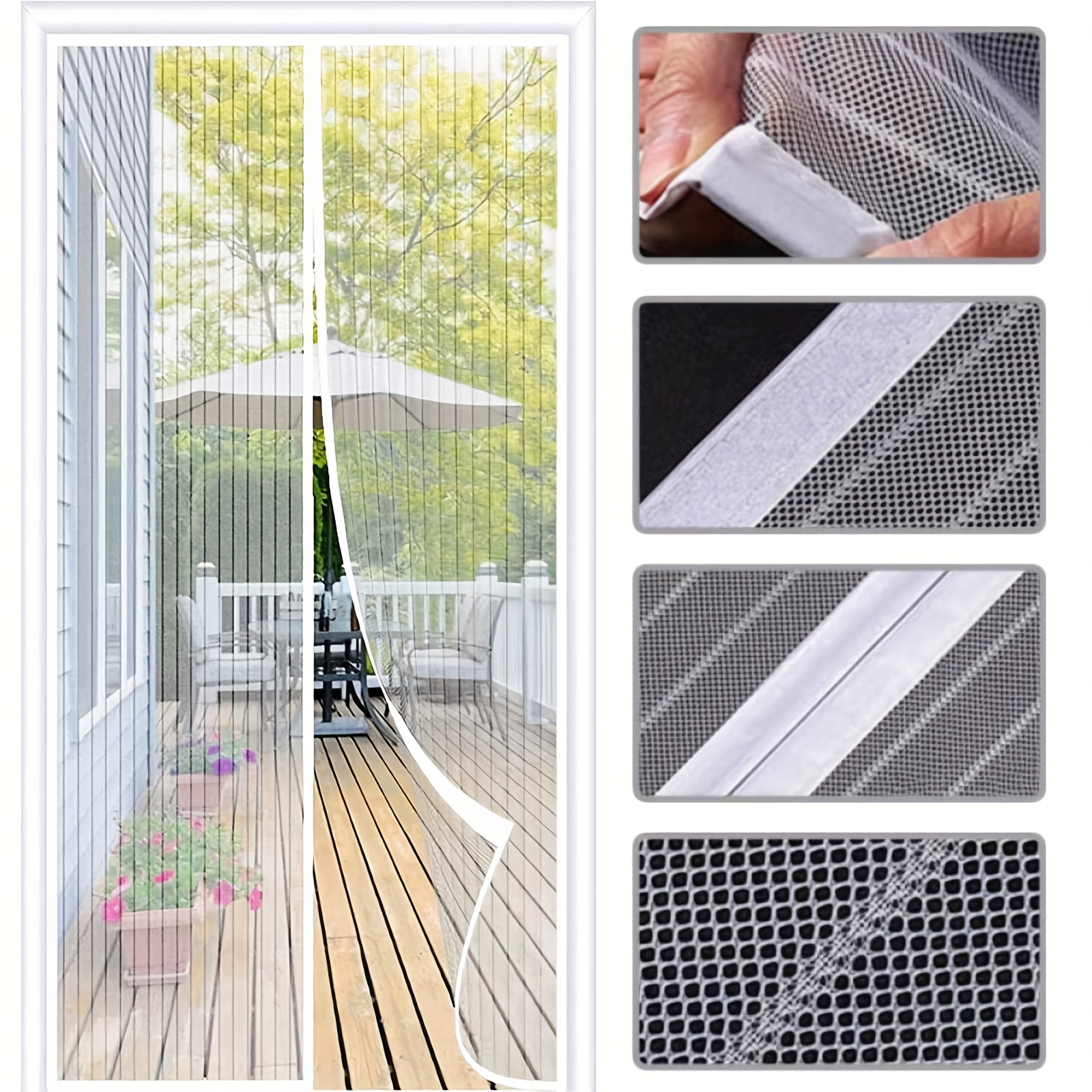Auto-Close Magnetic Mosquito D - Privacy Screen Protector reseña y precio