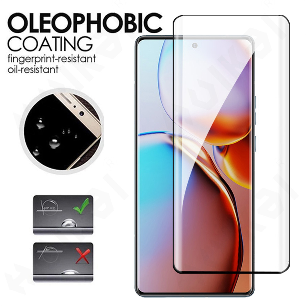 1-3 Pcs Tempered Glass For Mot - Curved Edge Screen reseña y precio