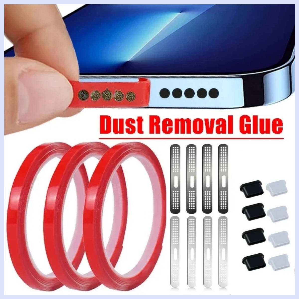 Universal Phone Speaker Dust R - Dust Removal Sticker reseña y precio