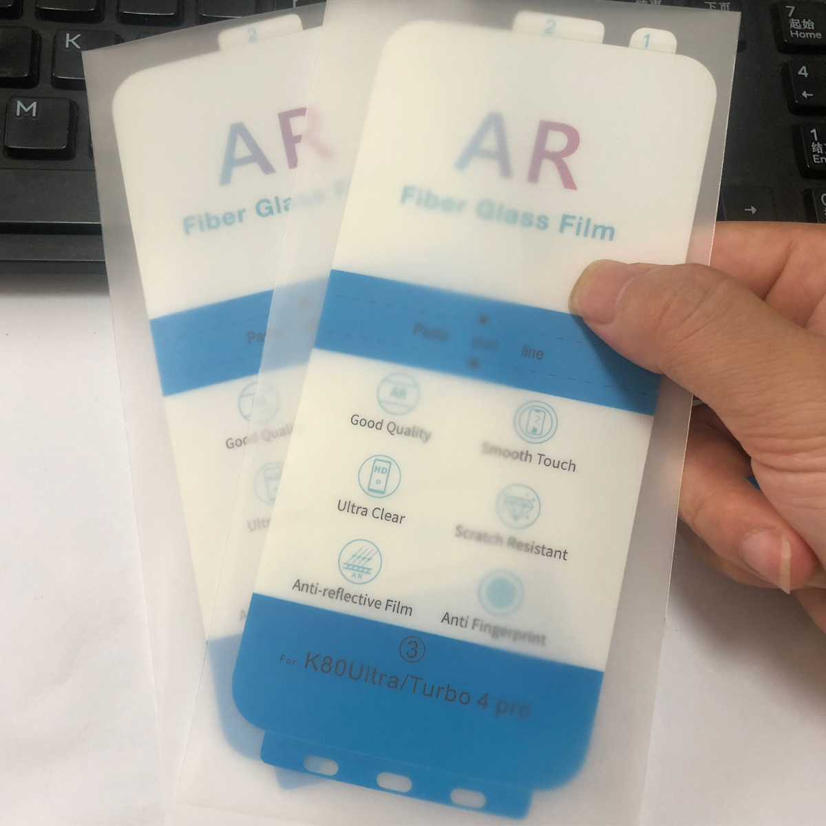2Pcs AR Anti-Reflection PET Fi - Screen Alignment Tool reseña y precio