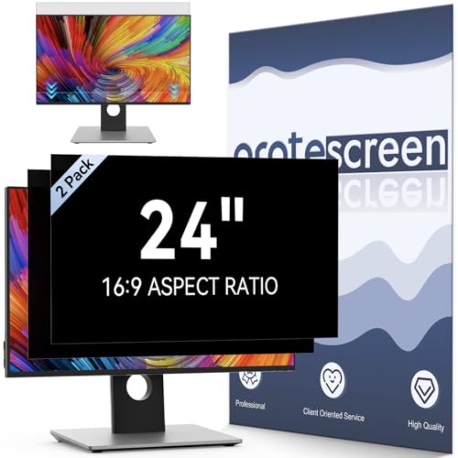 [2-Pack] 24 Inch Computer Priv - Privacy Filter 2Pack reseña y precio