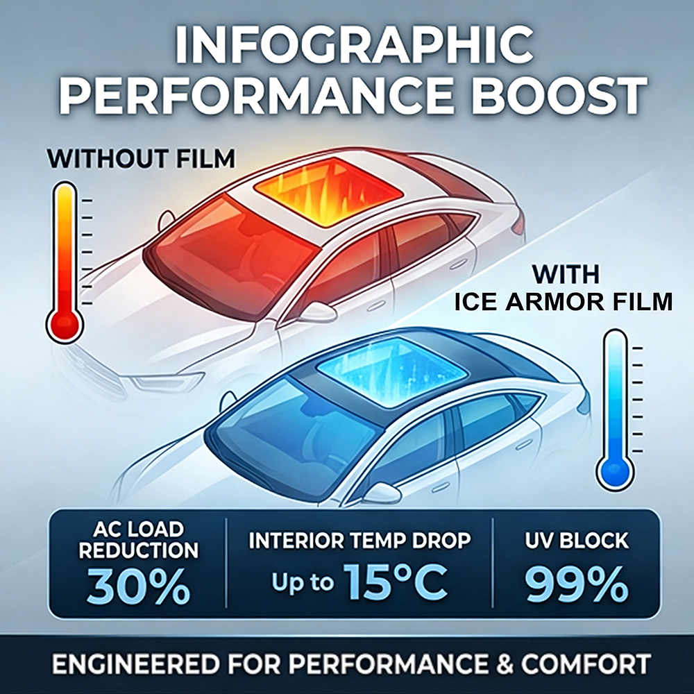 Car Sunroof Skylight Film for  - Anti Blue Light Film reseña y precio