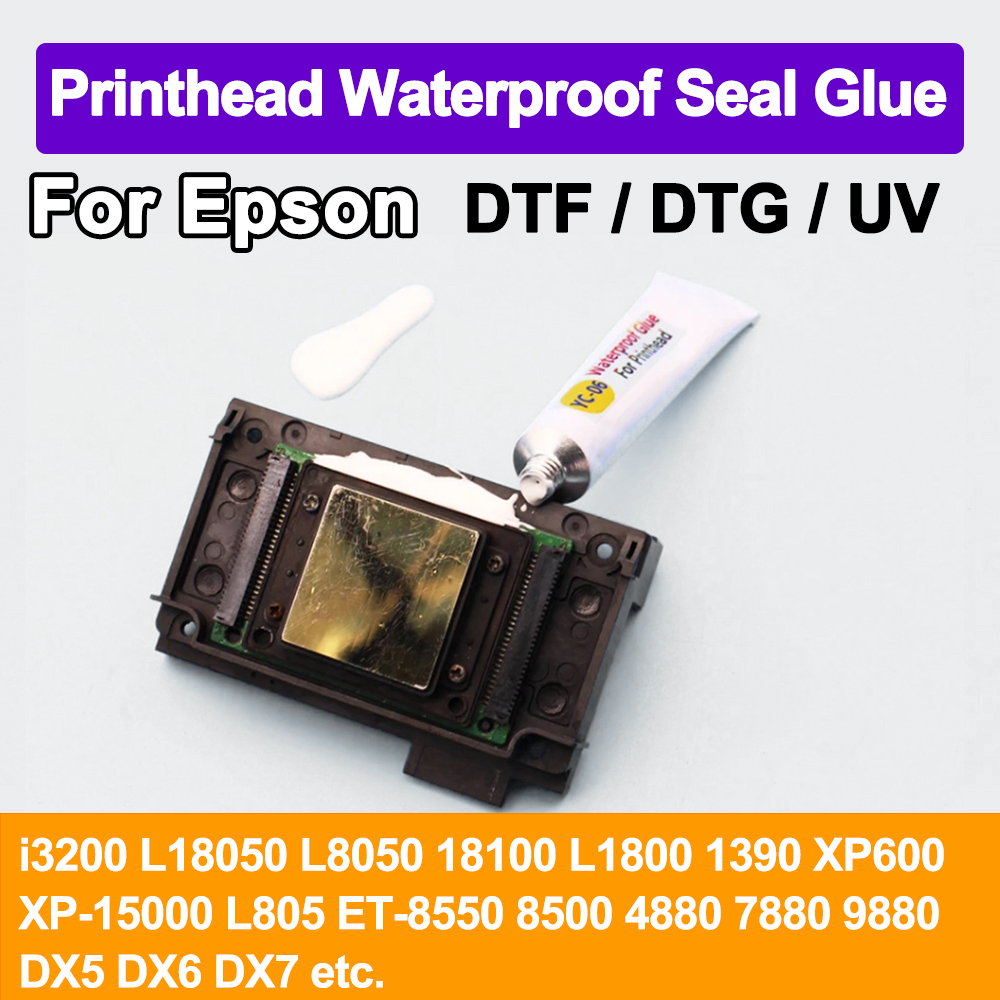 Waterproof Seal Glue XP600 i32 - Liquid Uv Glue Kit reseña y precio