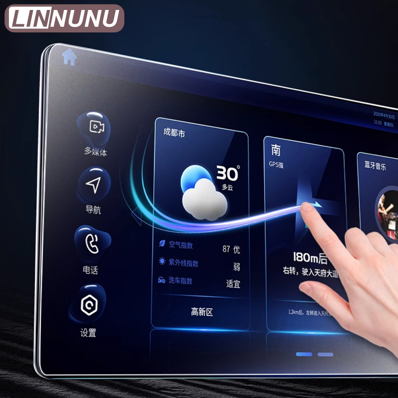 LINNUNU 15.6'' For Chery Tiggo - Glass Protector Auto reseña y precio