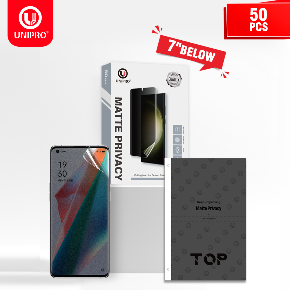 UNIPRO 50Pcs Full Coverage Ant - Flexible Tpu Film reseña y precio
