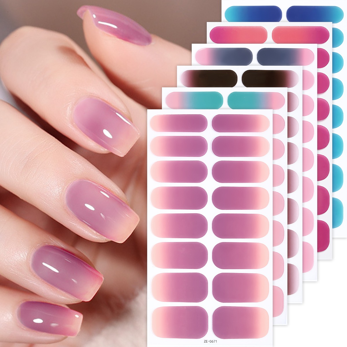 16tips DIY Baking-Free Nail St - Full Cover Adhesive reseña y precio