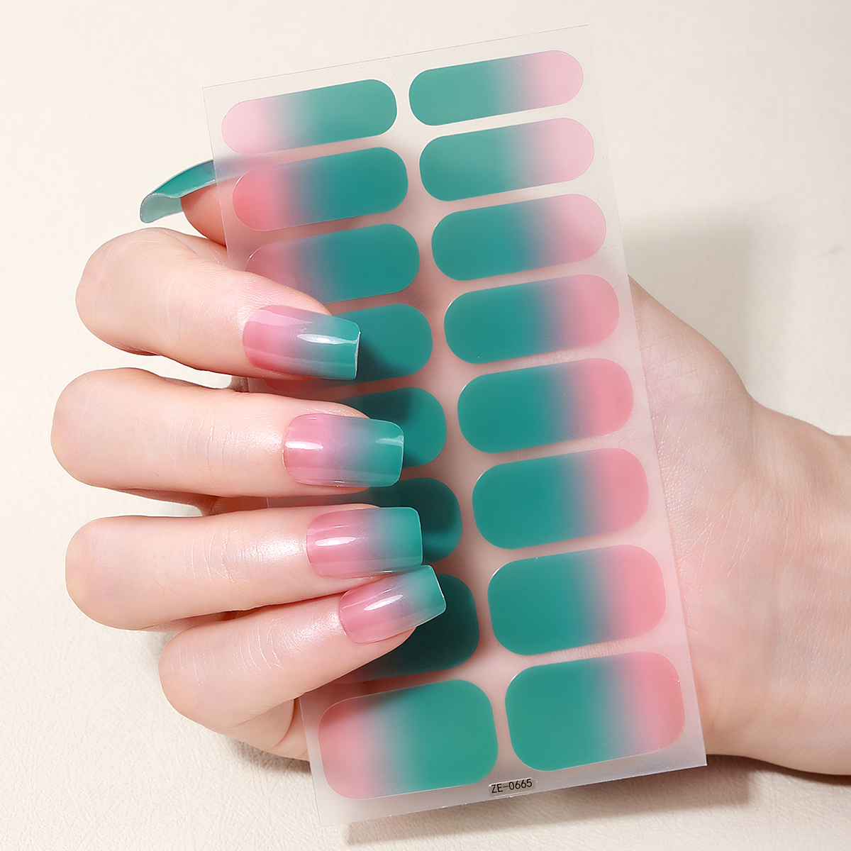 16tips DIY Baking-Free Nail St - Full Cover Adhesive reseña y precio