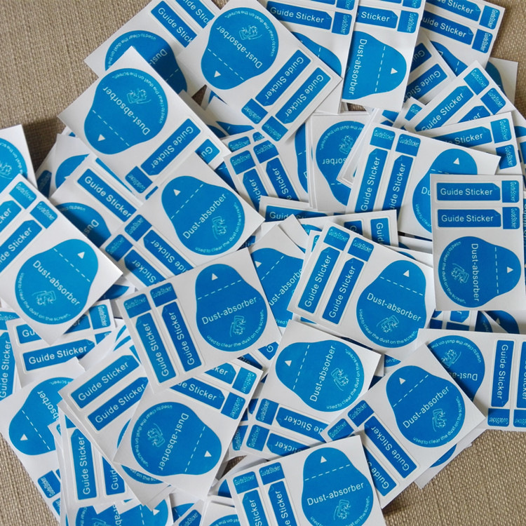 1/20/50/100pcs Blue Dust Remov - Dust Removal Sticker reseña y precio