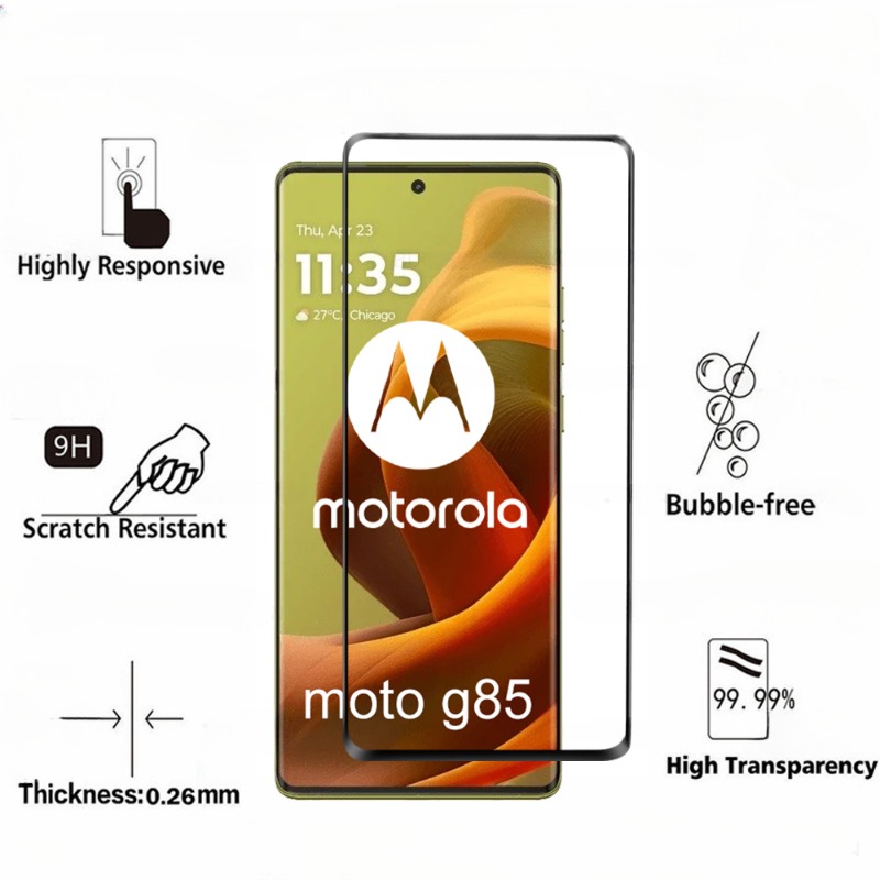 2Pcs 9D Curved Glass For Motor - Curved Edge Screen reseña y precio