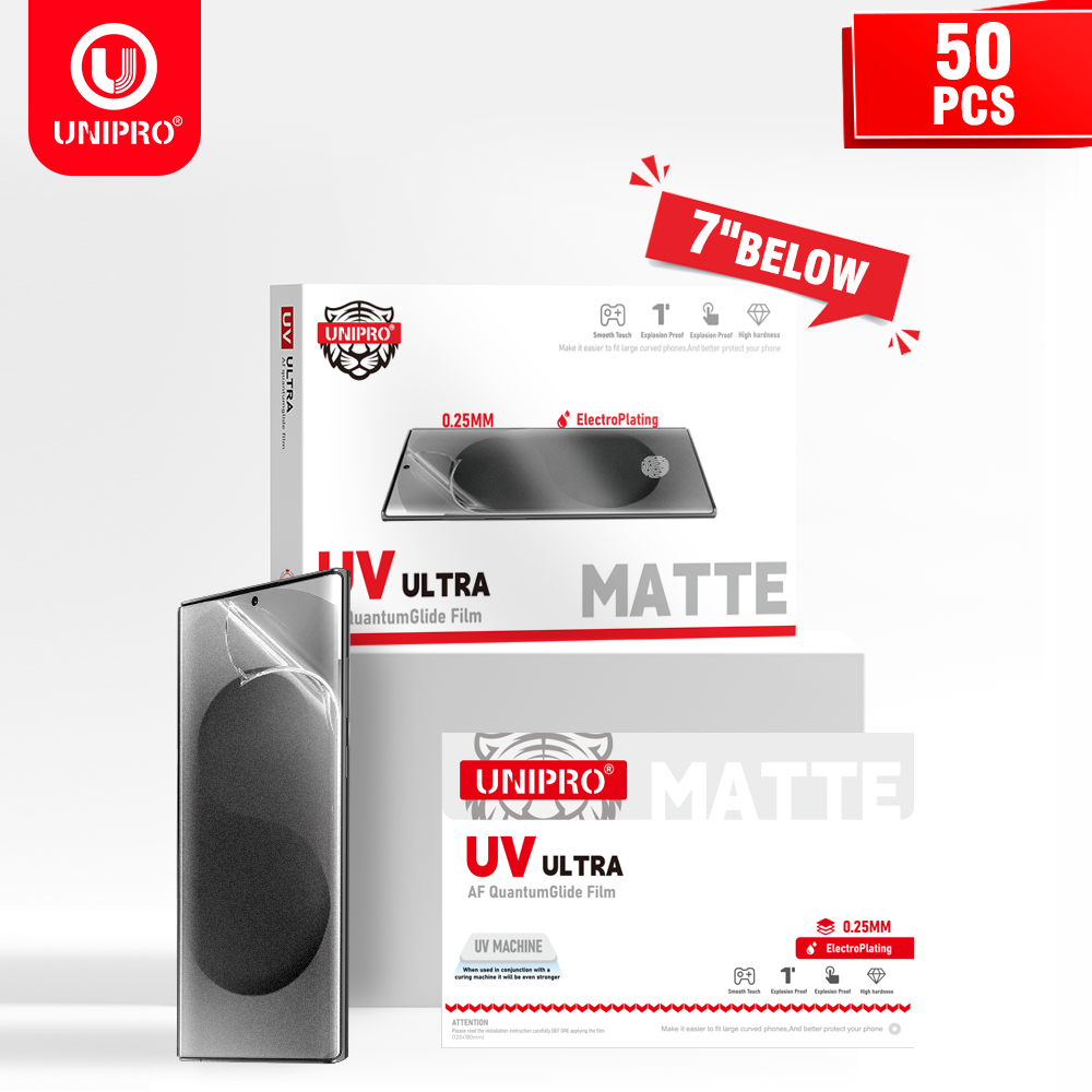 UNIPRO 250um HD MATTE UV Fiber - Screen Protector Cutter reseña y precio