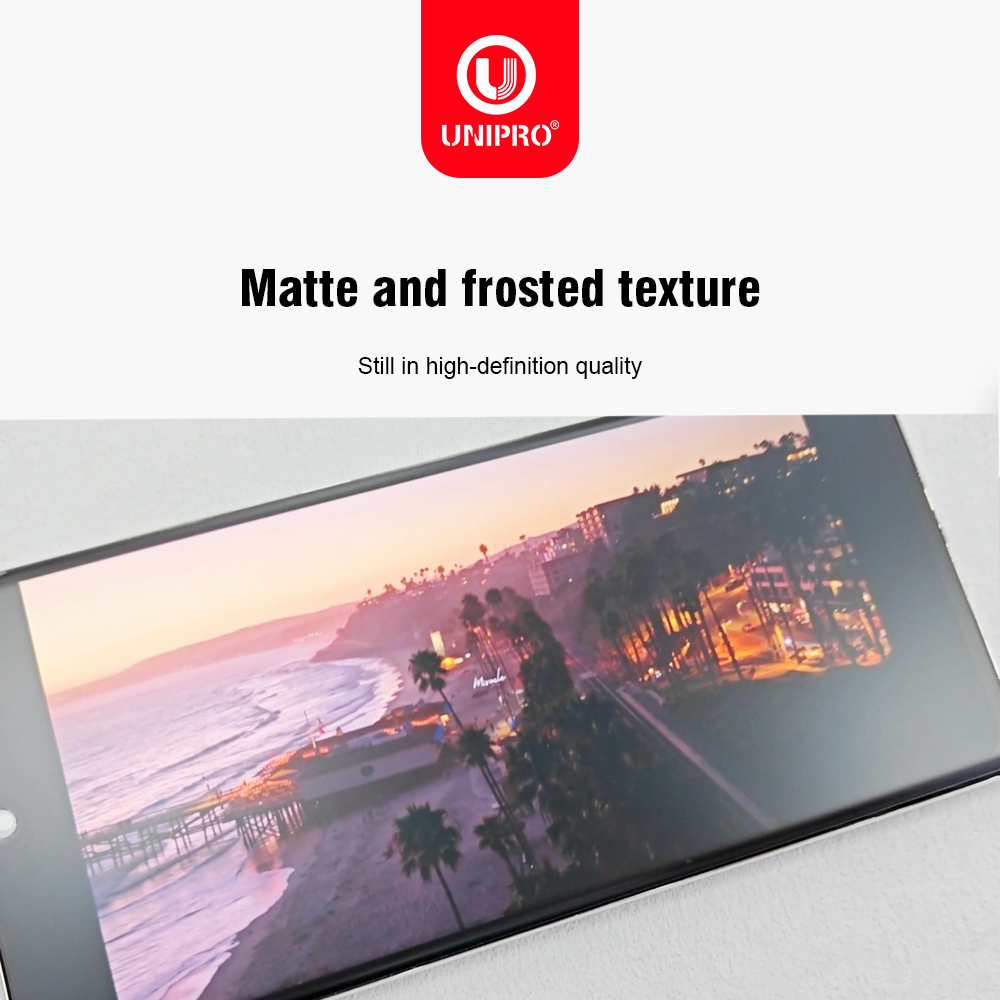 UNIPRO 250um HD MATTE UV Fiber - Screen Protector Cutter reseña y precio