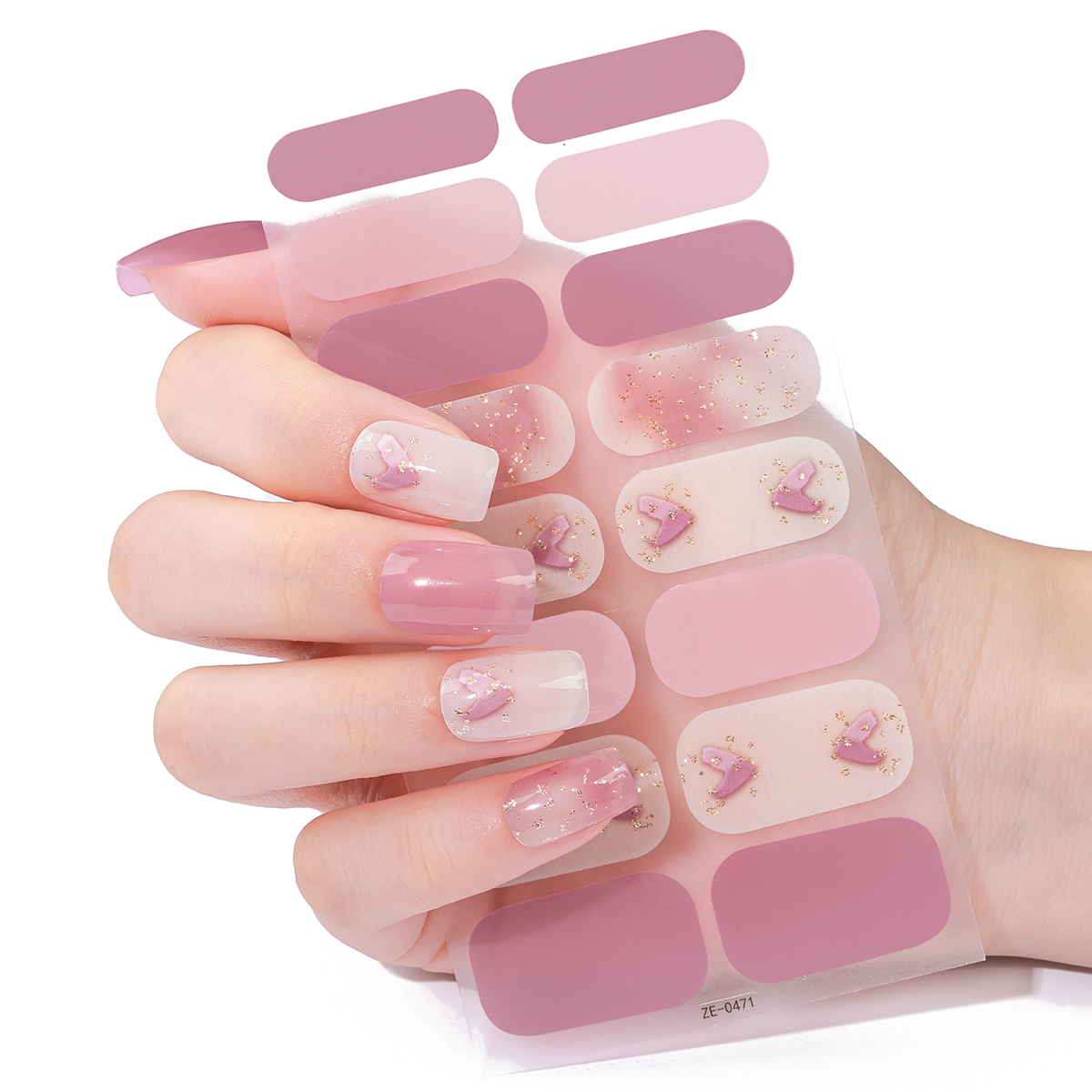 16Tips Full Cover Nail Sticker - Full Cover Adhesive reseña y precio