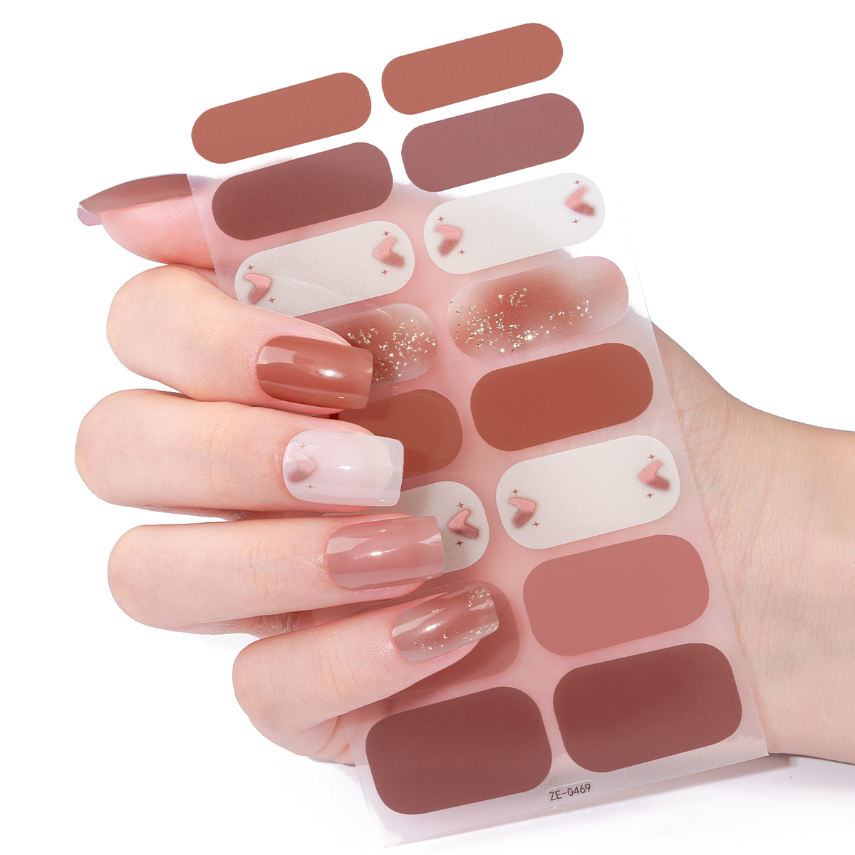 16Tips Full Cover Nail Sticker - Full Cover Adhesive reseña y precio