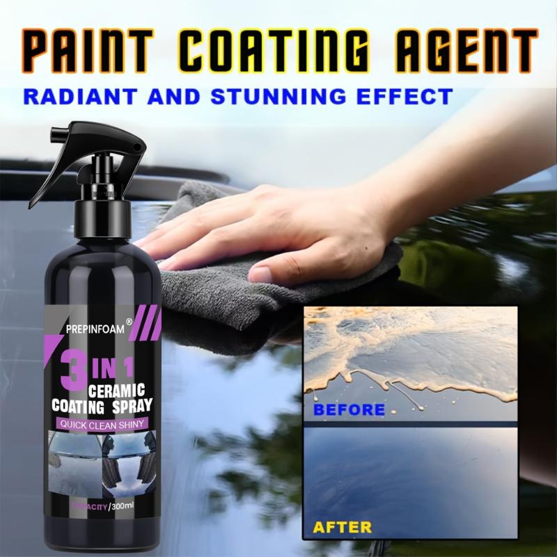 3 In 1 Car Ceramic Liquid Coat - Nano Liquid Coating reseña y precio