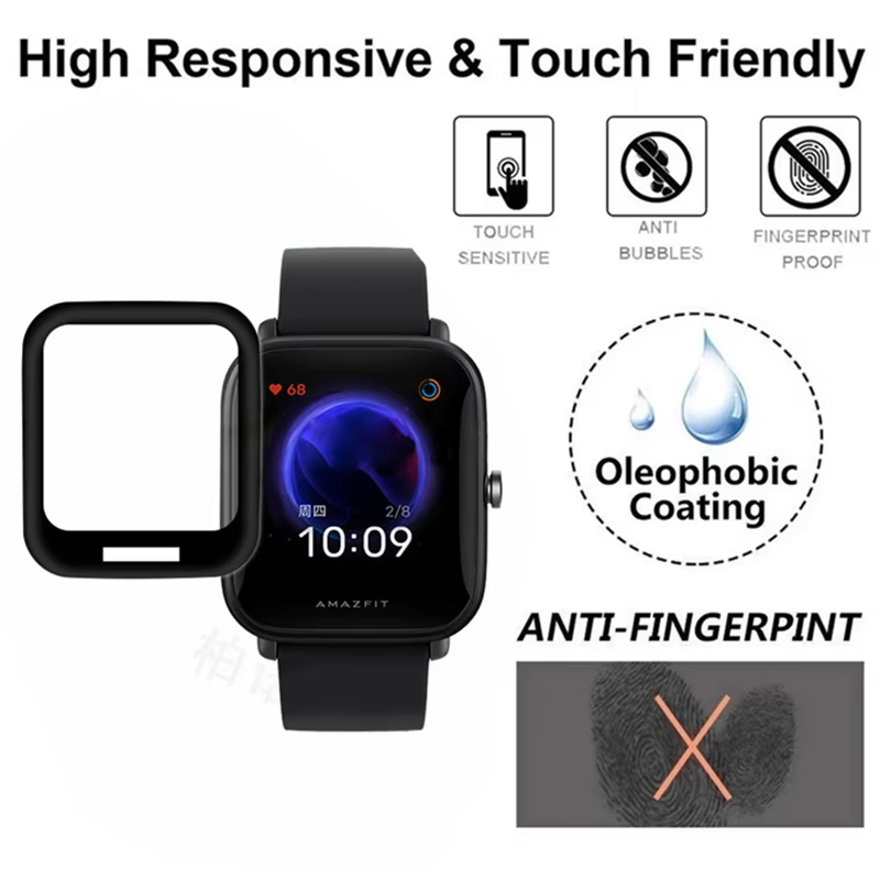 1-6 PCS Screen Protector Film  - Curved Edge Screen reseña y precio