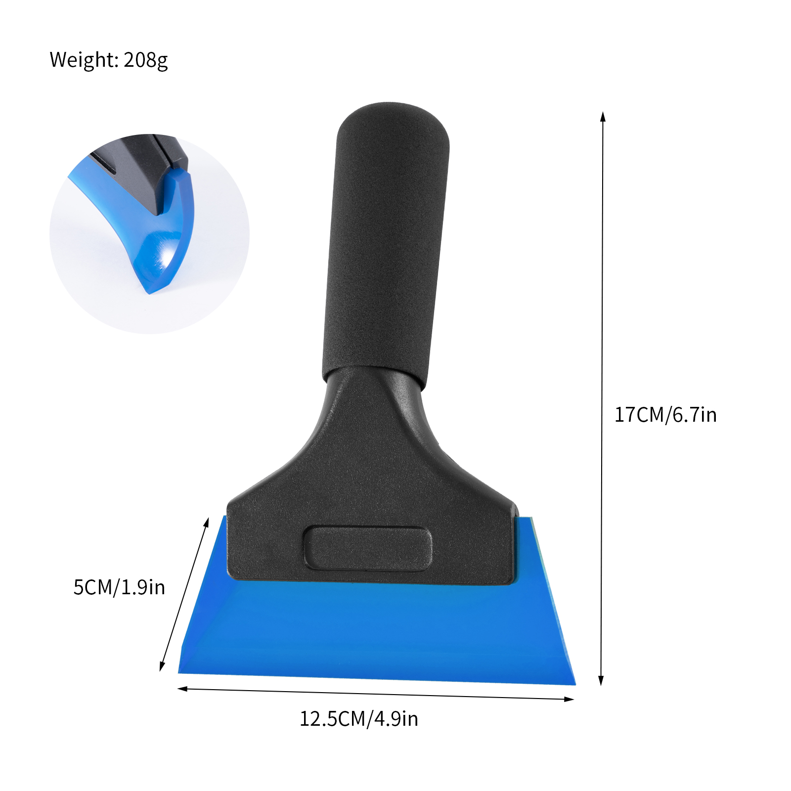 Car Anti Scratch Vinyl Wrap Sq - Air Bubble Remover reseña y precio