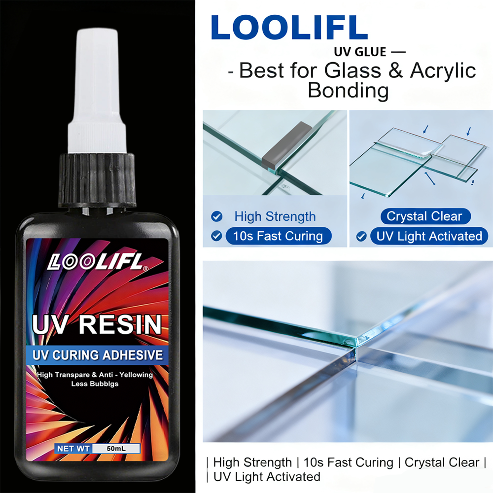 LOOLIFL UV Resin Kit With Mini - Liquid Uv Glue Kit reseña y precio