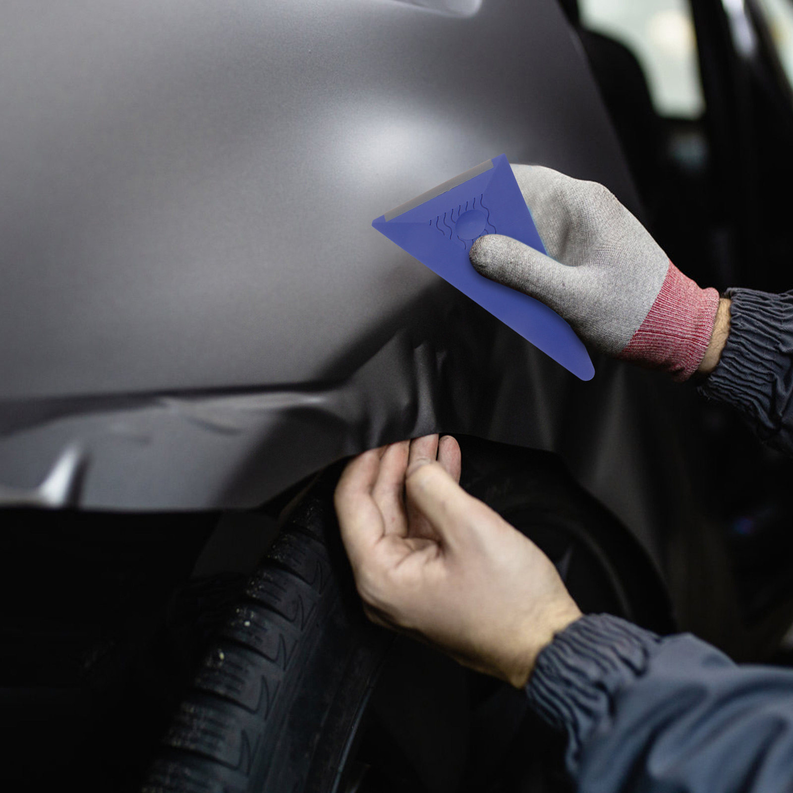 Auto Film Triangle Scraper for - Air Bubble Remover reseña y precio