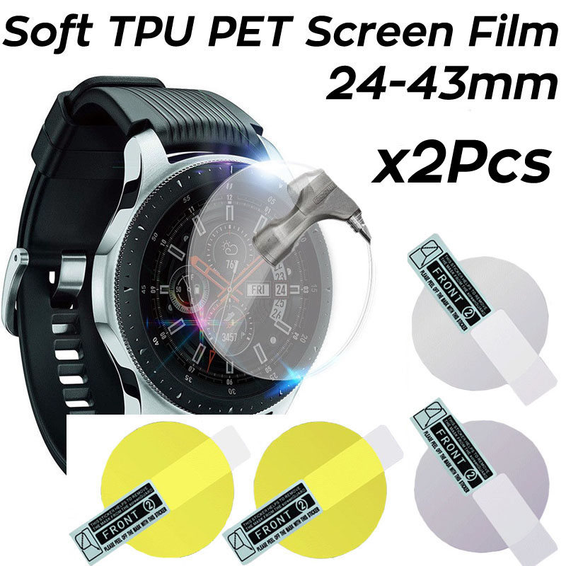 2PCS Soft Hydrogel Film Anti-s - Smartwatch Screen Film reseña y precio