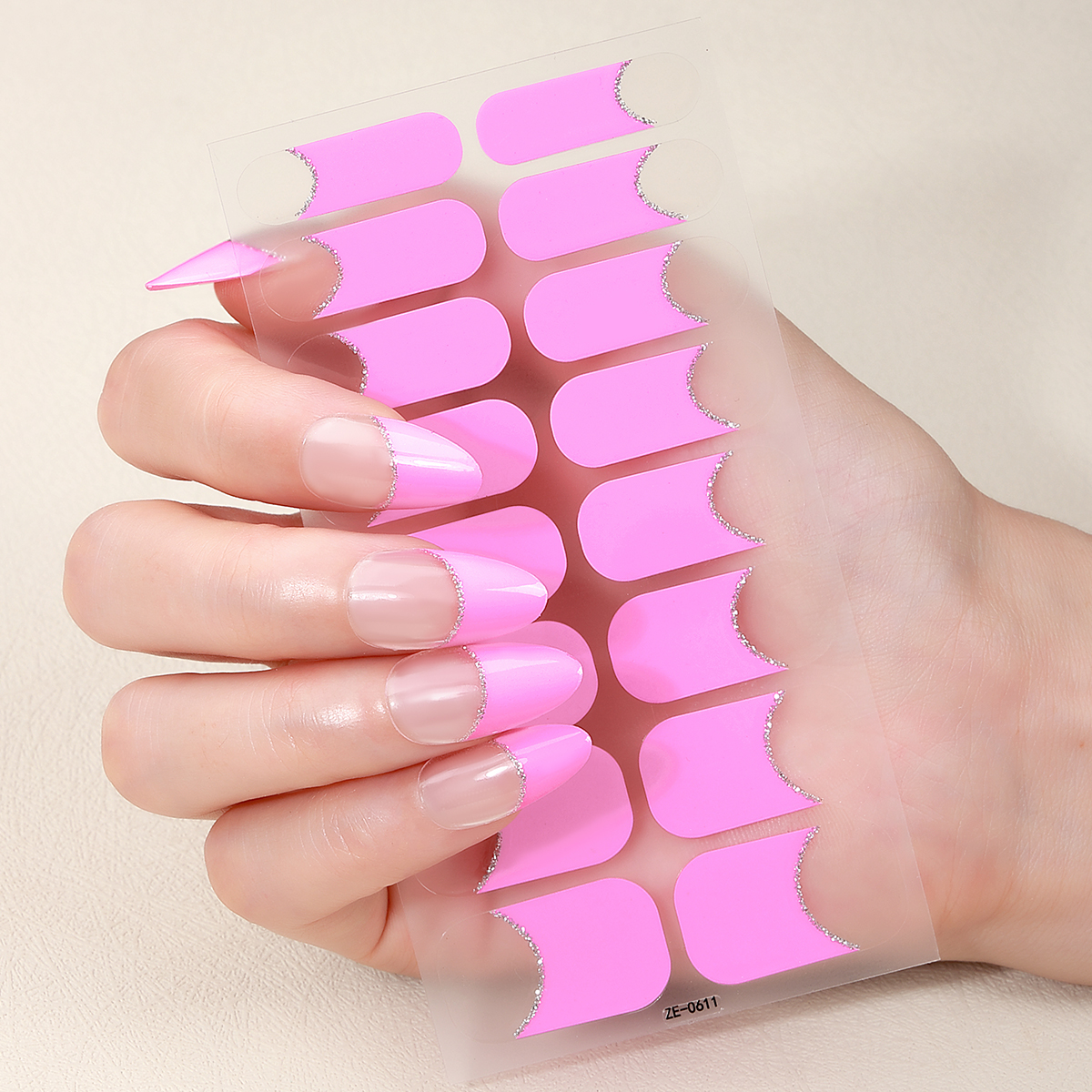 16Tips Full Cover Nail Sticker - Full Cover Adhesive reseña y precio