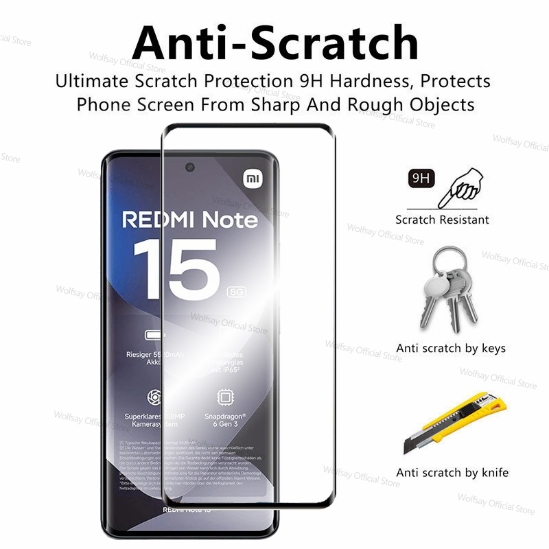 2/4 PCS 3D Curved Edge Glass F - Curved Edge Screen reseña y precio