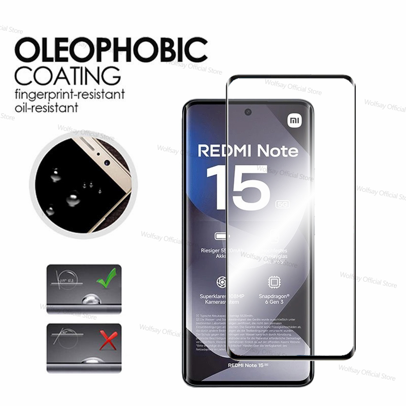 2/4 PCS 3D Curved Edge Glass F - Curved Edge Screen reseña y precio