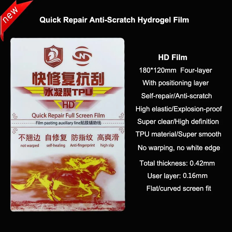 FONLYU 50PCS HD Matte TPU Flex - Flexible Tpu Film reseña y precio