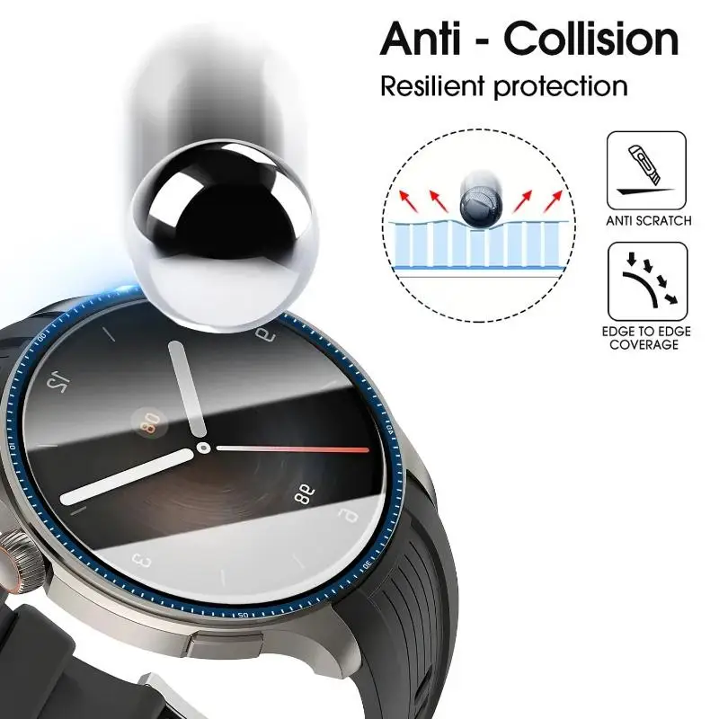 Full Curved Protective Soft Fi - Smartwatch Screen Film reseña y precio