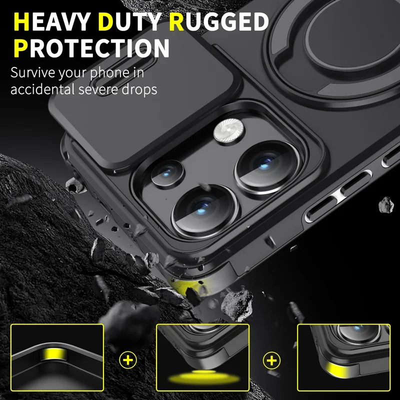 Shockproof Armor Magnetic Brac - Camera Lens Protector reseña y precio