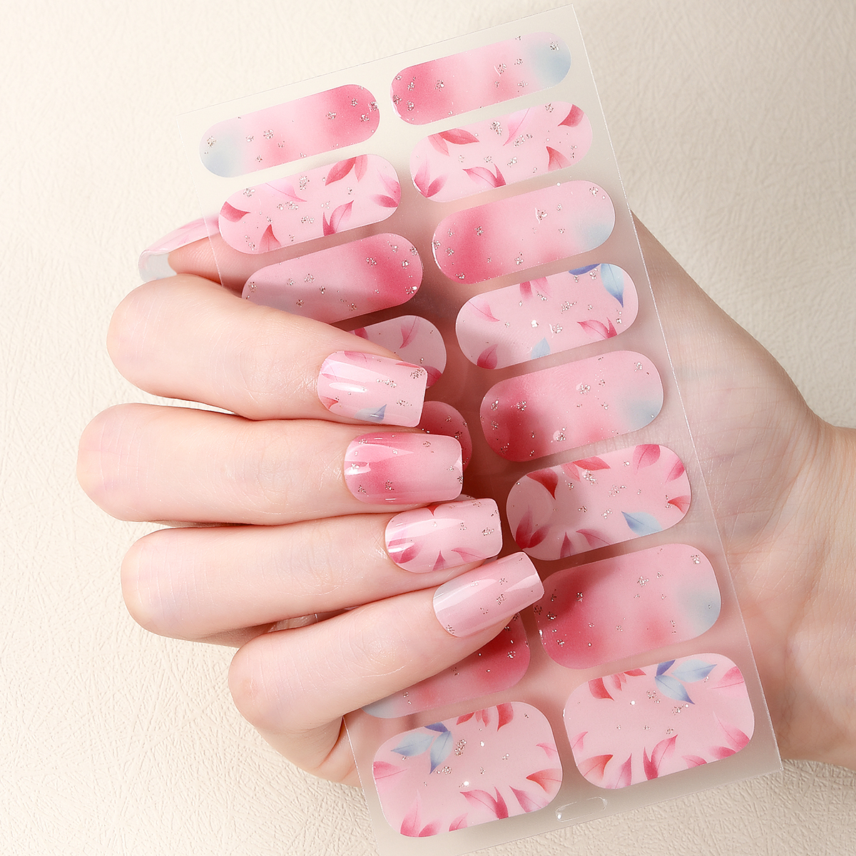 16tips DIY Baking-Free Nail St - Full Cover Adhesive reseña y precio