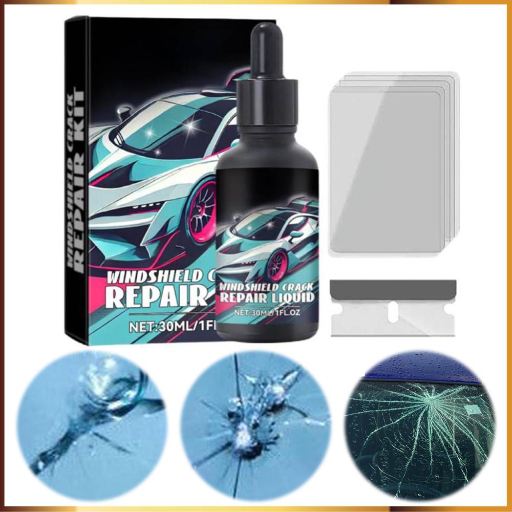Cracked Glass Scratch Repair K - Liquid Uv Glue Kit reseña y precio