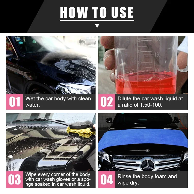 Car Washing Liquid Details Con - Nano Liquid Coating reseña y precio
