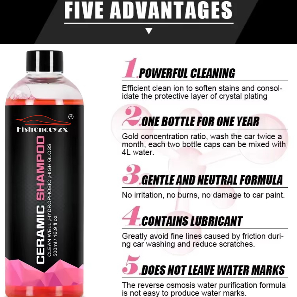 Car Washing Liquid Details Con - Nano Liquid Coating reseña y precio