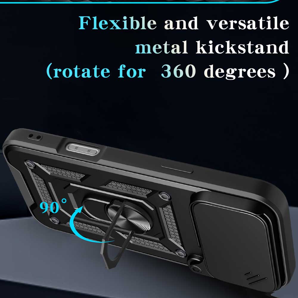Shockproof Armor Case For iPho - Camera Lens Protector reseña y precio