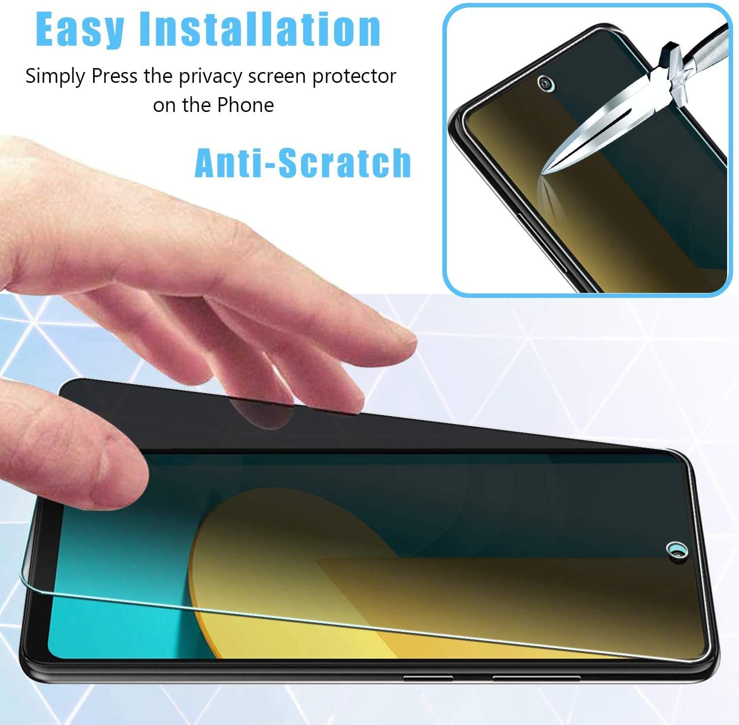 2 PACK Privacy Filter Tempered - Privacy Filter 2Pack reseña y precio
