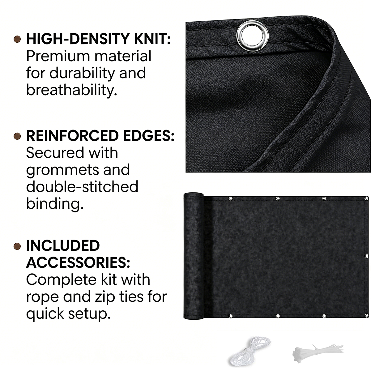 Opaque Privacy Fence, Waterpro - Privacy Screen Protector reseña y precio