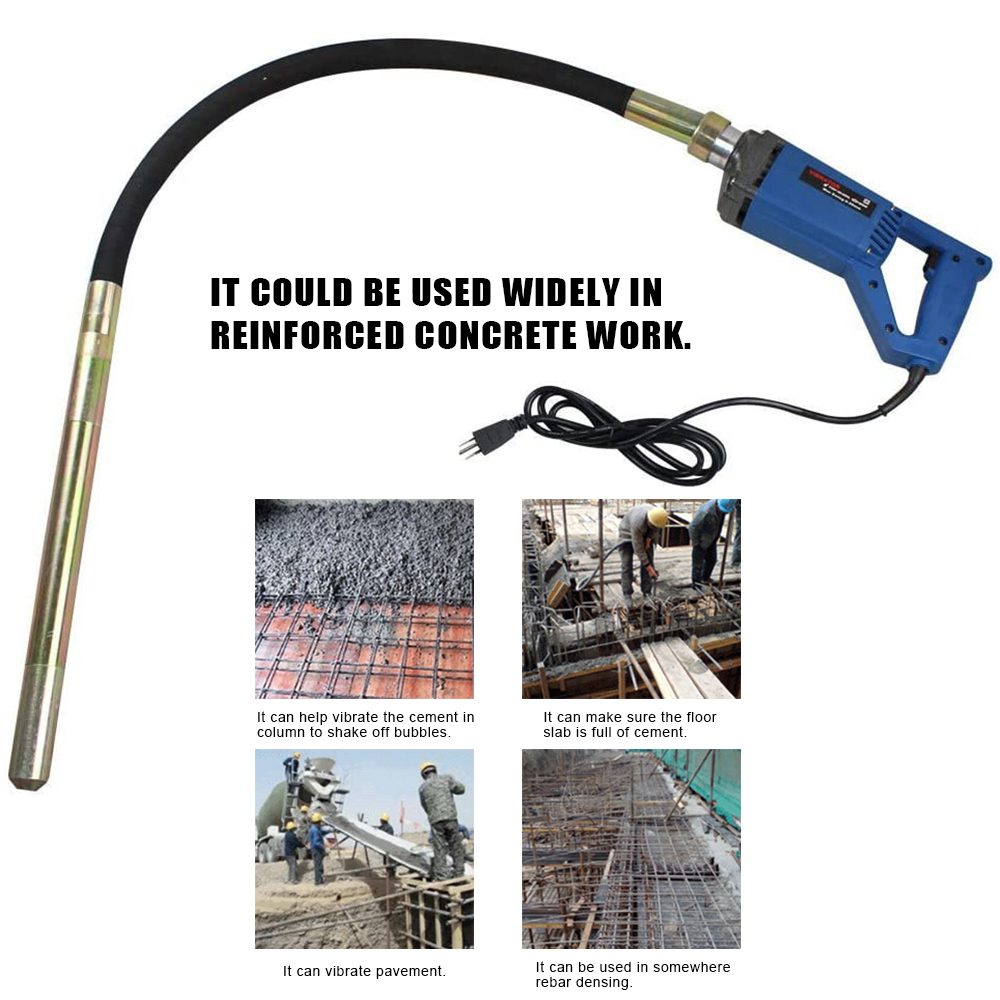 Electric Handhled Concrete Vib - Air Bubble Remover reseña y precio