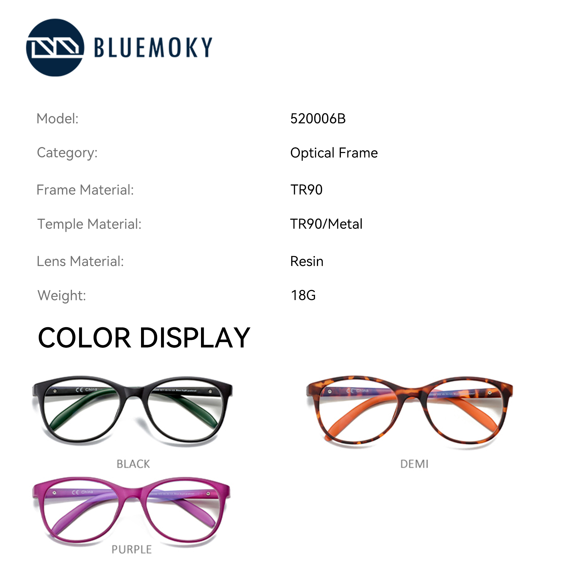 BLUEMOKY Children's Square Pre - Anti Blue Light Film reseña y precio