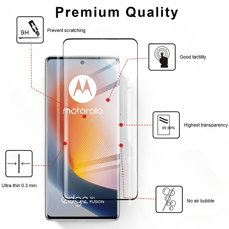 MotorolaEdge50Fusion 5G Case 4 - Curved Edge Screen reseña y precio