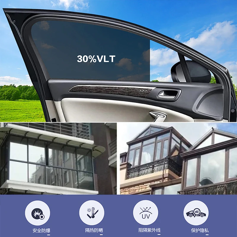 50cmx3m Car Window Privacy Tin - Glass Protector Auto reseña y precio