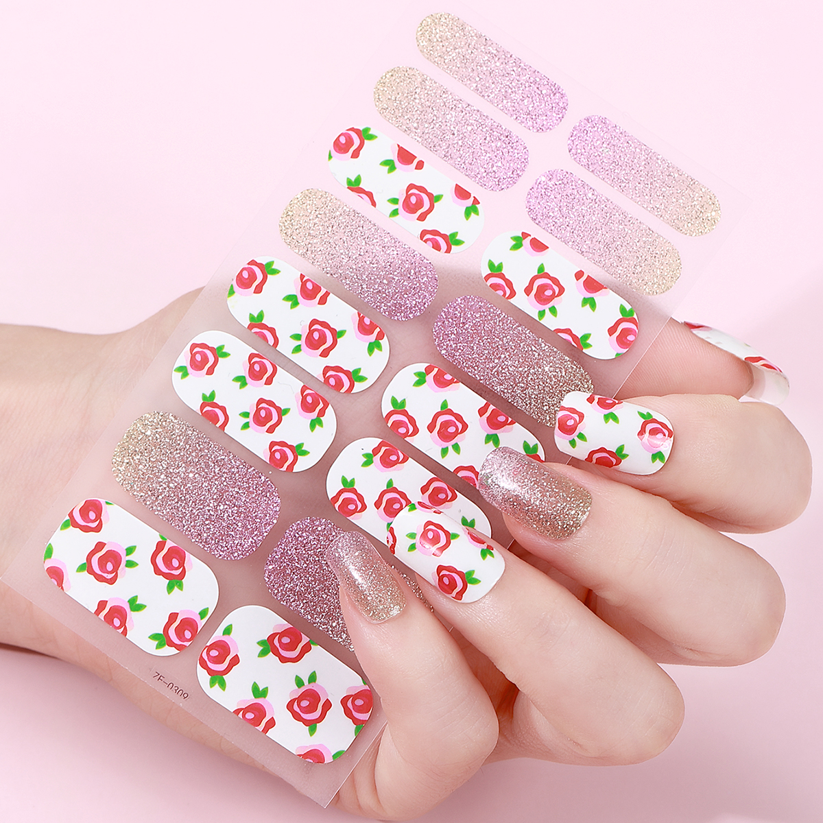 16tips DIY Baking-Free Nail St - Full Cover Adhesive reseña y precio